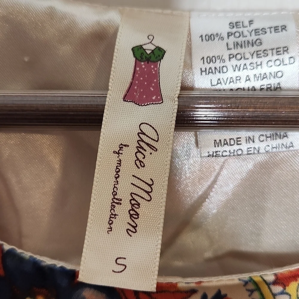 alice Moon Moon Collection Fit & Flare Dress Size S - Picture 15 of 16